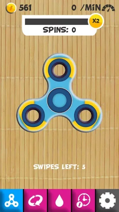 Screenshot di Stressless Fidget Spinner 3D