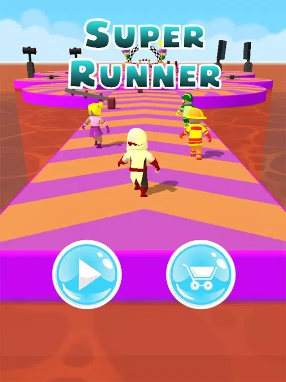 Captures d'écran de Super Runner: 3D Running Game iPad 