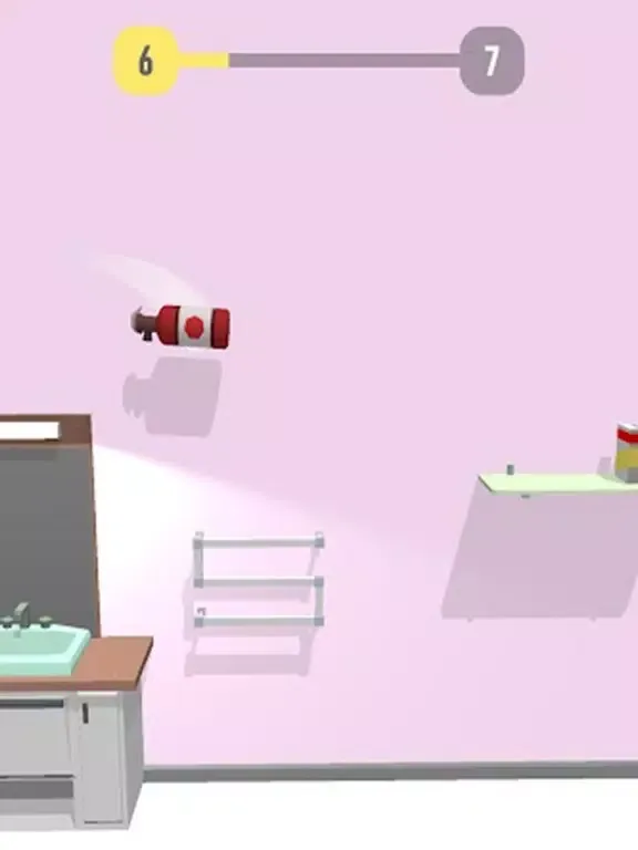 Swing Bottle Flip 3D iPad  Screenshots