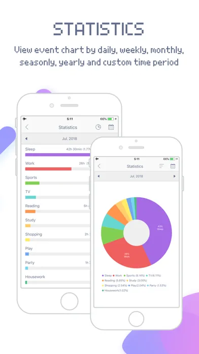 ภาพหน้าจอของ BlockyTime Lite