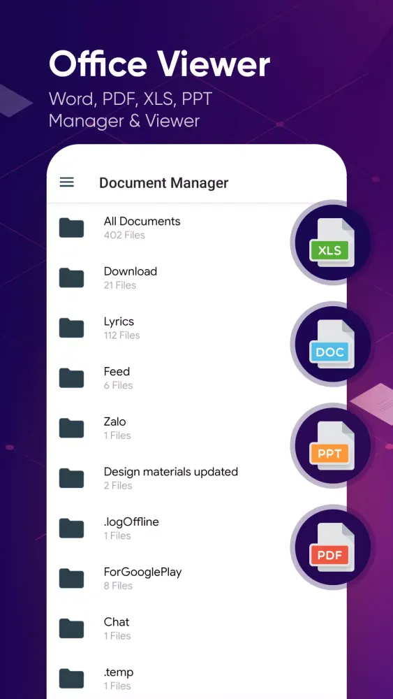 All Document Reader: Word, PDF স্ক্রিনশট