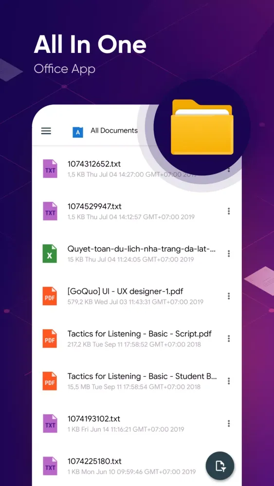 All Document Reader: Word, PDF স্ক্রিনশট