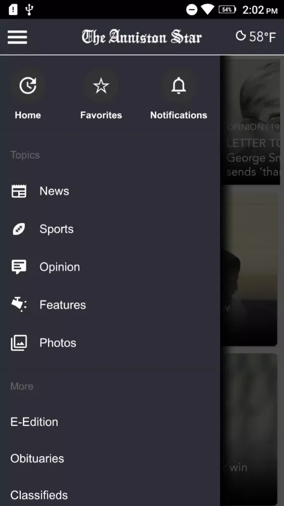 Capturas de pantalla de Anniston Star
