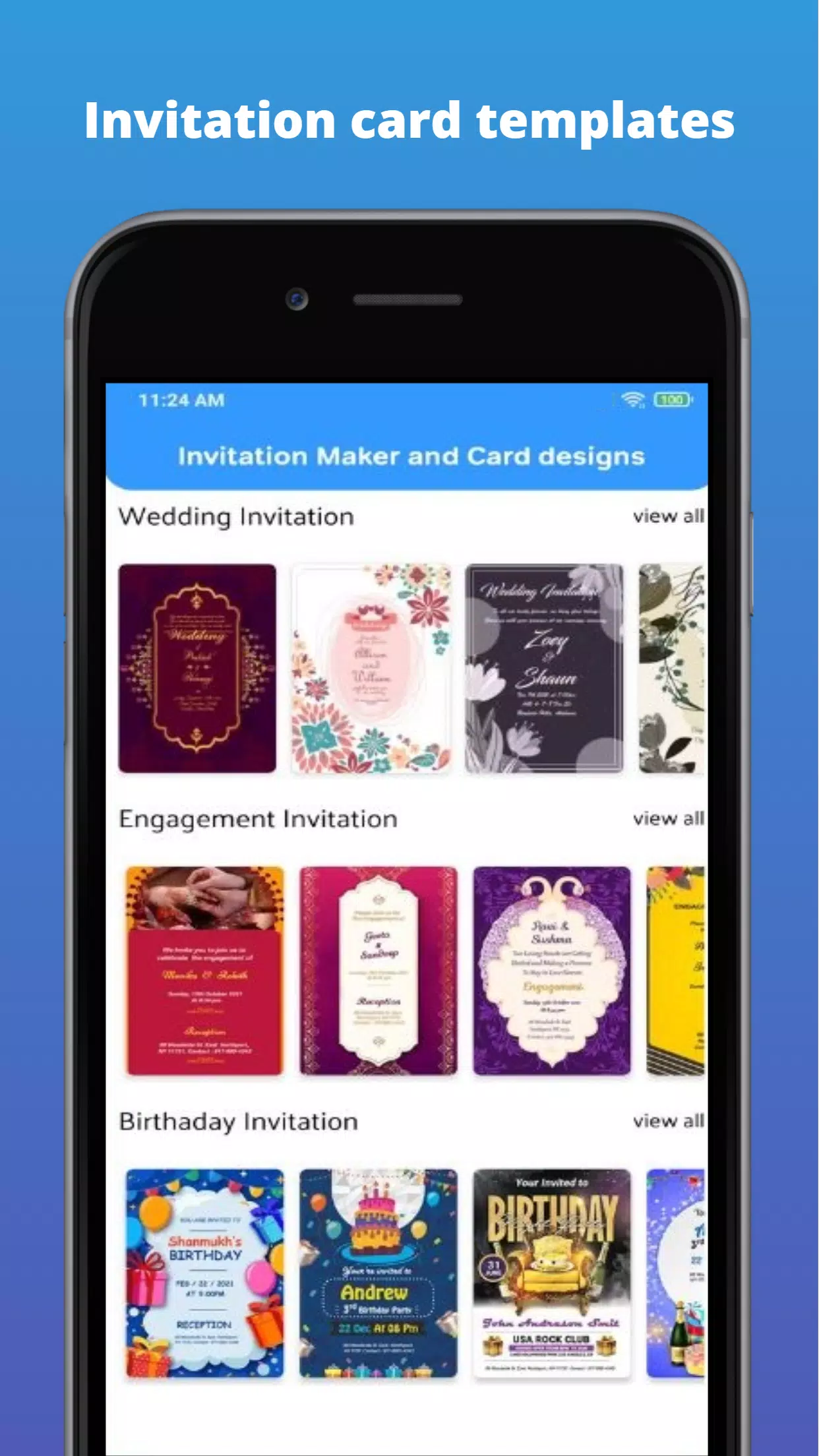 Invitation Card Maker Screenshots