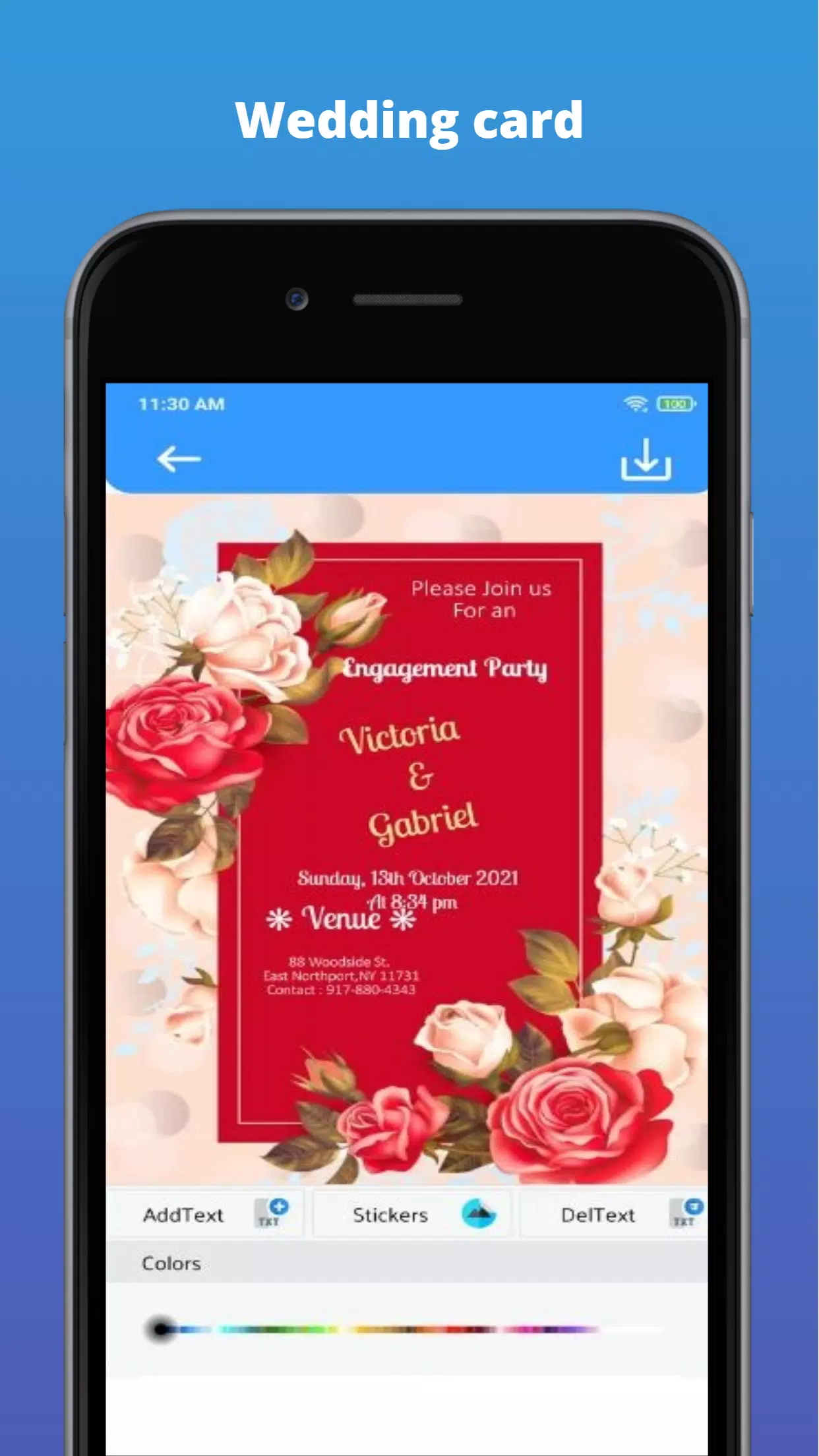 Invitation Card Maker Screenshots