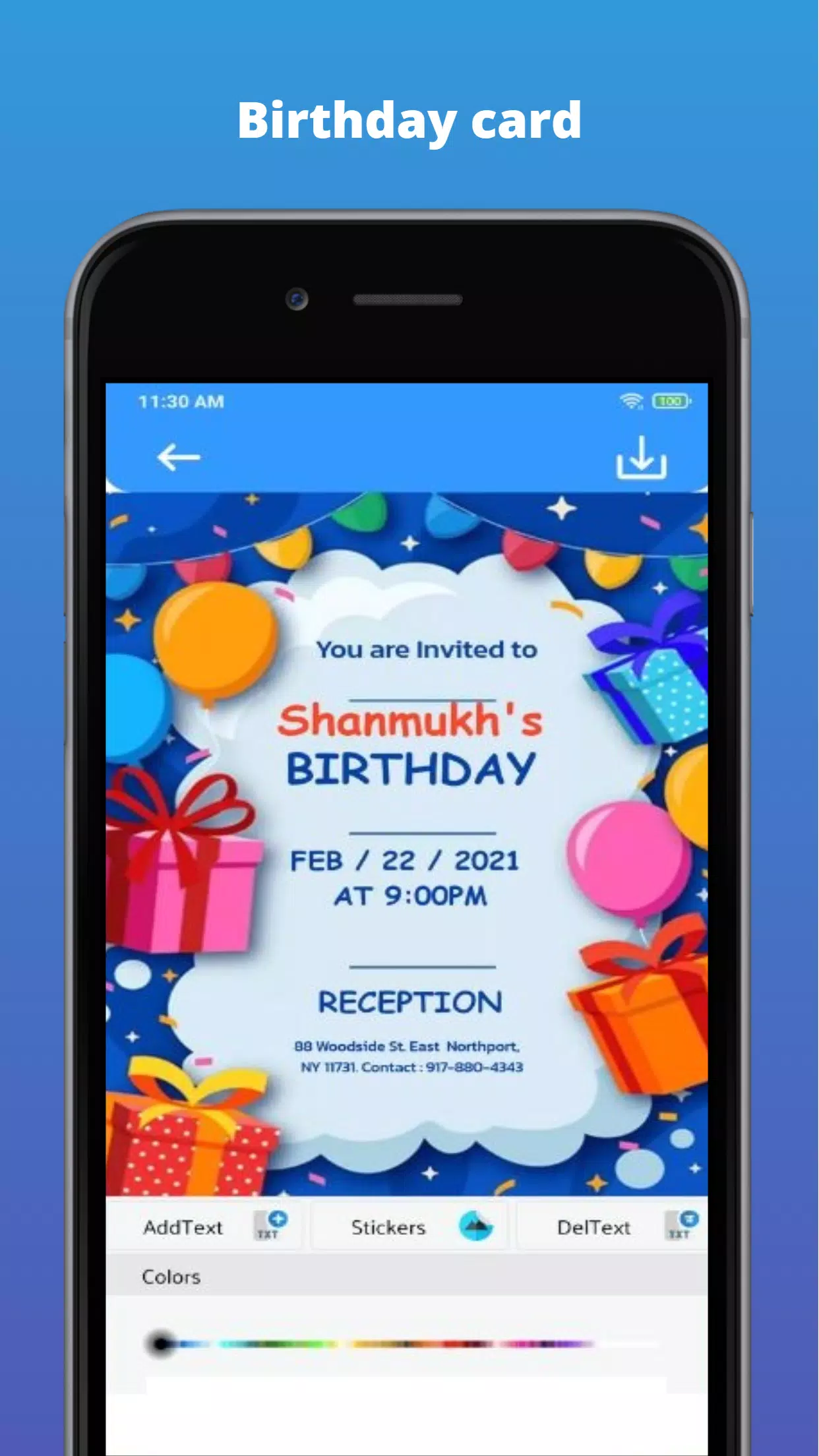 Invitation Card Maker Screenshots