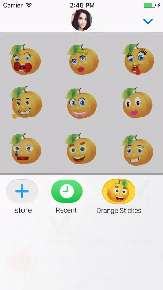 Скриншоты Annoying Orange Gif & Stickers
