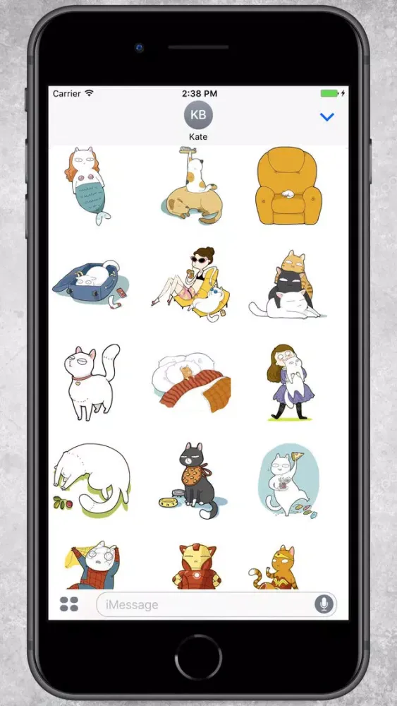Cat's Power Stickers应用截图