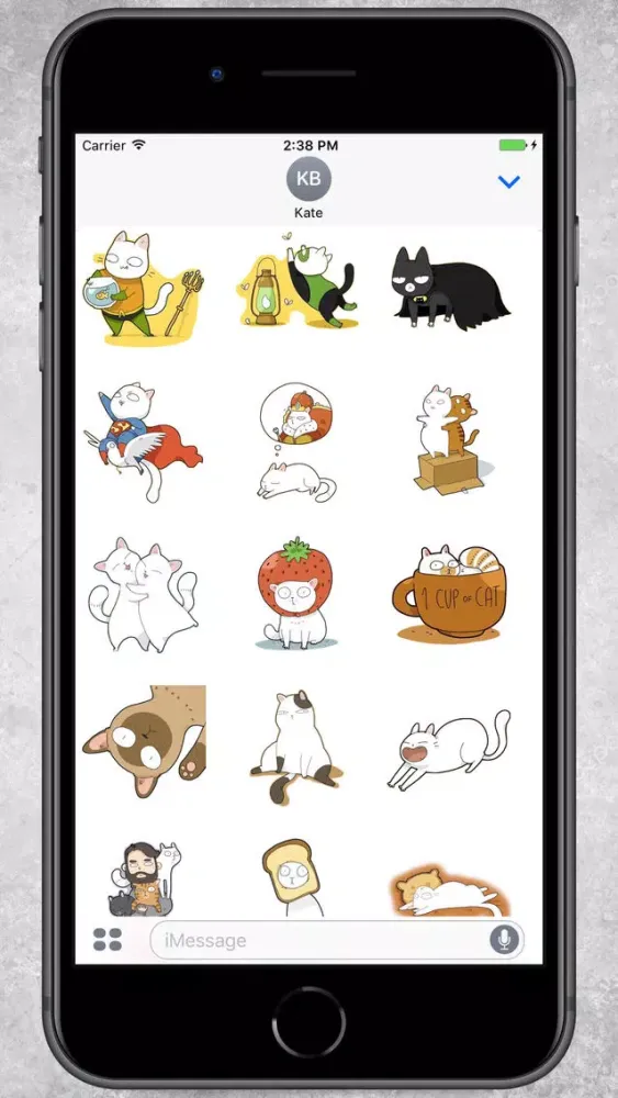 Cat's Power Stickers应用截图