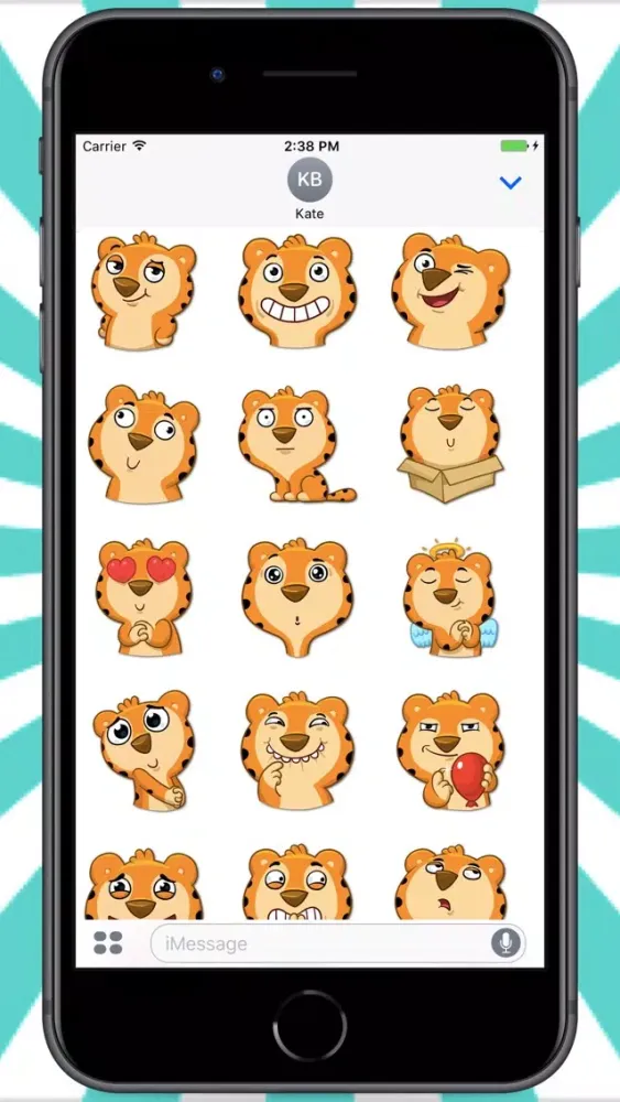 صور Tiger Felix Stickers