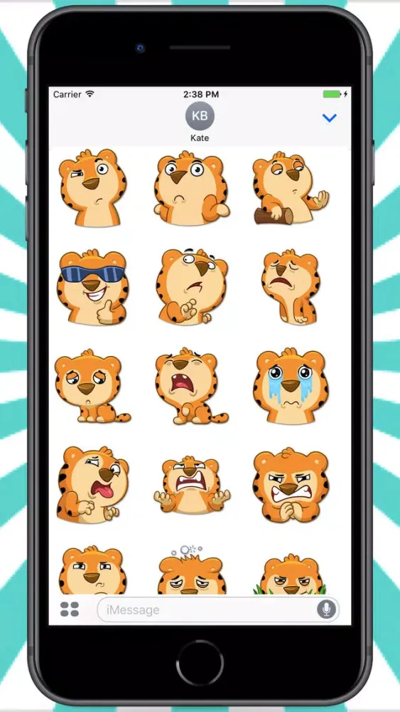 صور Tiger Felix Stickers