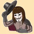 Guy Fawkes Stickers Guy Fawkes Stickers
