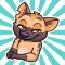 Funny Hyena Stickers