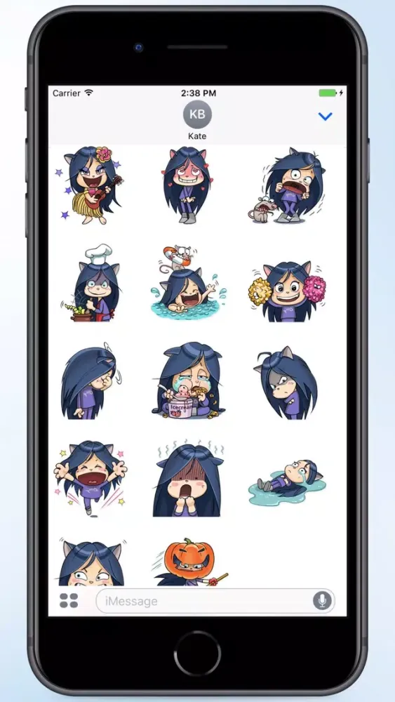 Cutie Little Witch Stickers应用截图