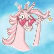 Lollipop Unicorn Stickers Lollipop Unicorn Stickers