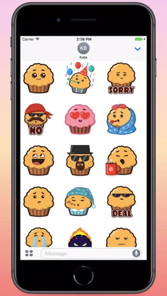 Mr.Muffin Stickers應用截圖