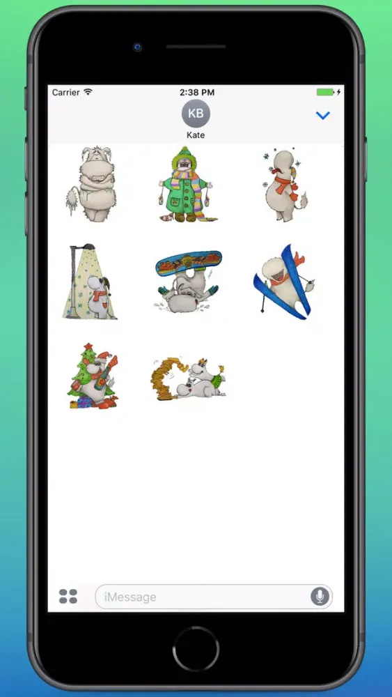 Tangkapan layar Cute Mumintroll Stickers