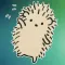 Paper Hedgehod Stickers
