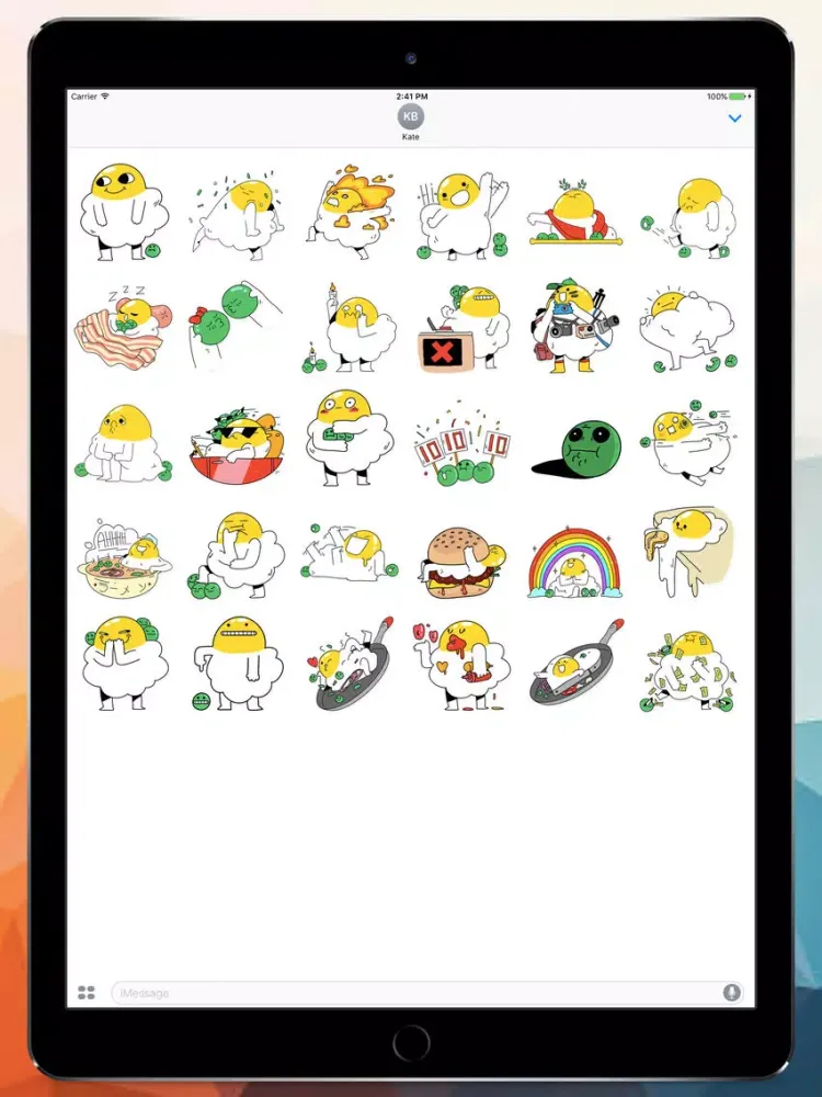 Scrambled Penny Stickers iPad  سکرین شاٹس