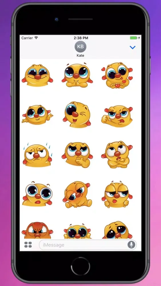 Nice Simpik Stickers স্ক্রিনশট