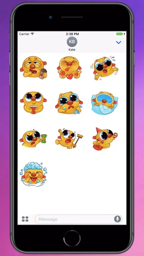 Nice Simpik Stickers স্ক্রিনশট