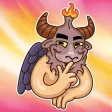Funny Devil Stickers Funny Devil Stickers