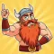 Ginger Viking Stickers