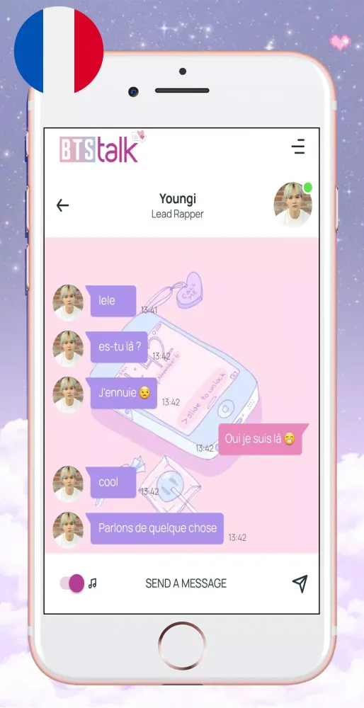 BTS Chat! Messenger(simulator) Screenshots