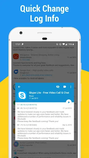 App Watcher: Check Update Screenshots