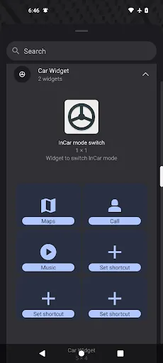 Zrzuty ekranu Car Widget
