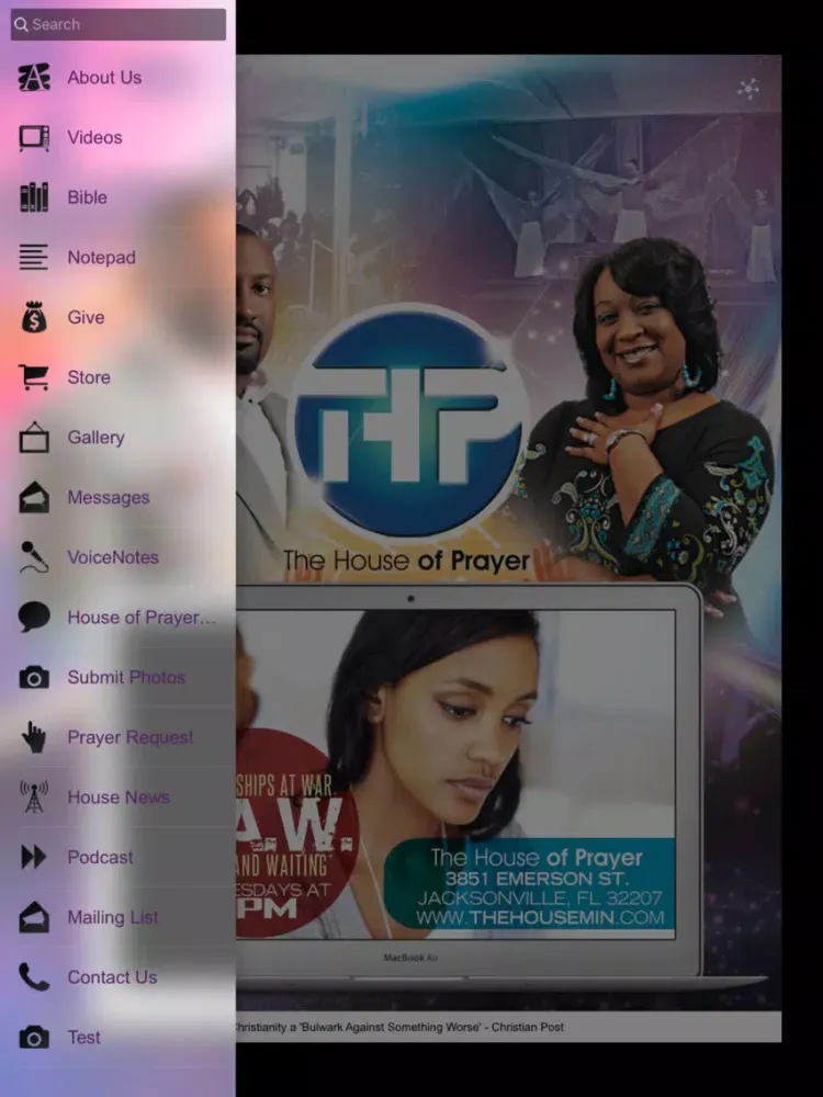 The House of Prayer iPad  स्क्रीनशॉट