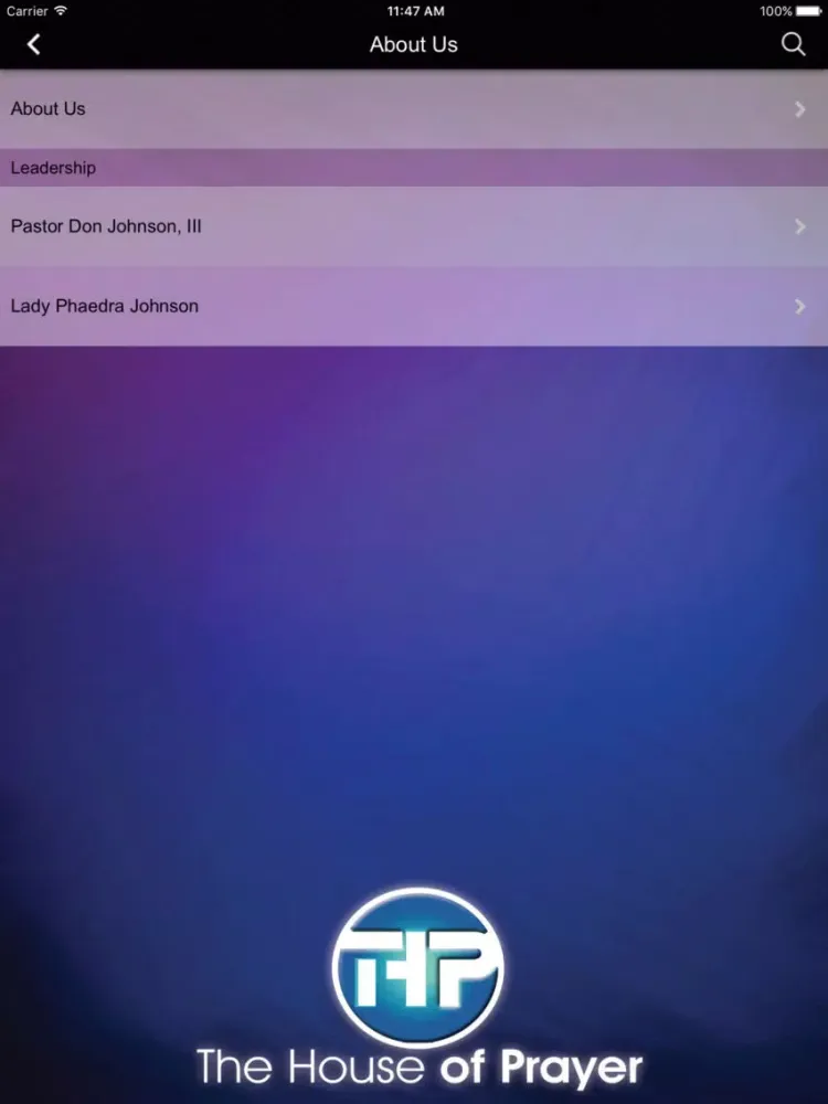 The House of Prayer iPad  स्क्रीनशॉट