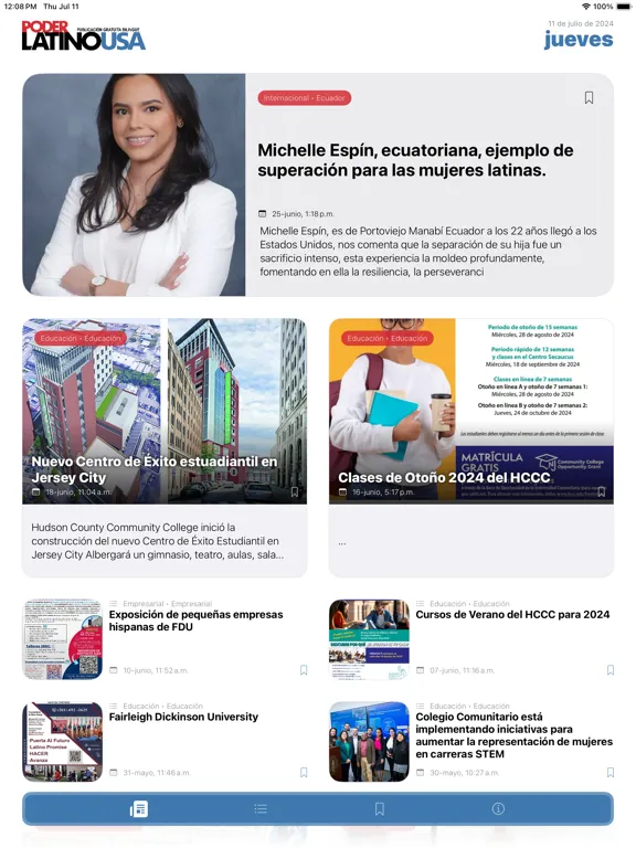 Zrzuty ekranu Poder Latino USA iPad 