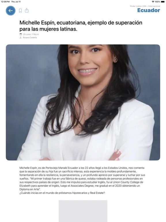 Zrzuty ekranu Poder Latino USA iPad 