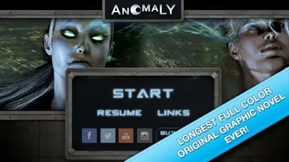 Anomaly: Interactive Comic سکرین شاٹس