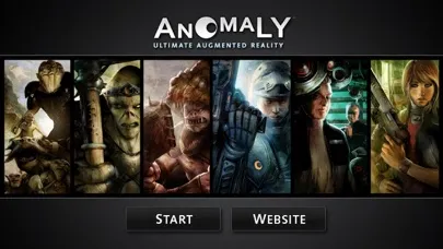 Tangkapan skrin Anomaly UAR
