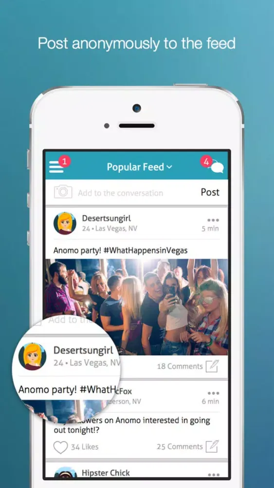 Anomo - Meet New People Screenshots