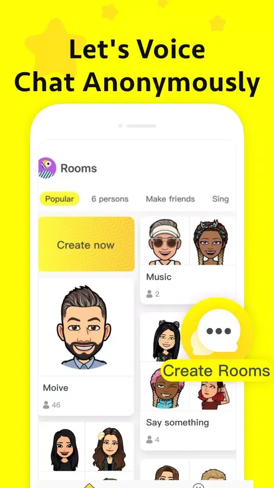 Yubi-make new snapchat friends سکرین شاٹس