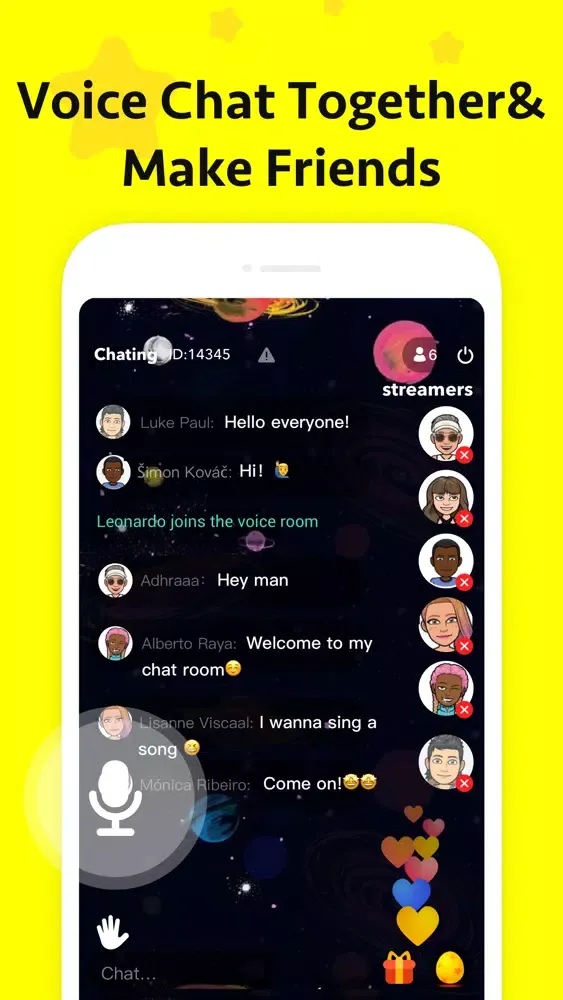 Yubi-make new snapchat friends سکرین شاٹس