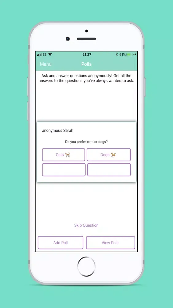 Anonameet سکرین شاٹس