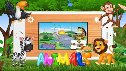 Kids Animal Puzzle For Toddlers Boys Girl Learning 스크린샷