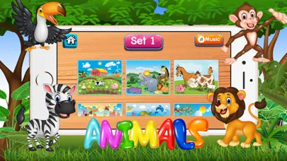 Kids Animal Puzzle For Toddlers Boys Girl Learning 스크린샷