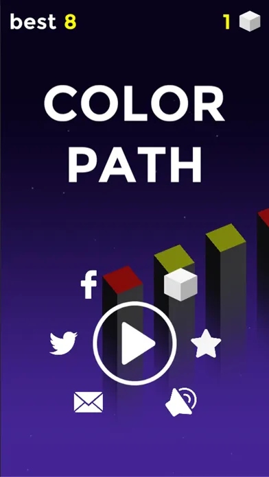 Capturas de tela do Superhero Cube Jump : Color Path Block Games