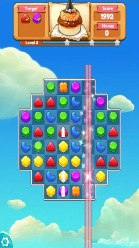 ภาพหน้าจอของ Cookie Crush Jelly Legend : The Sweetest Match-3 Game