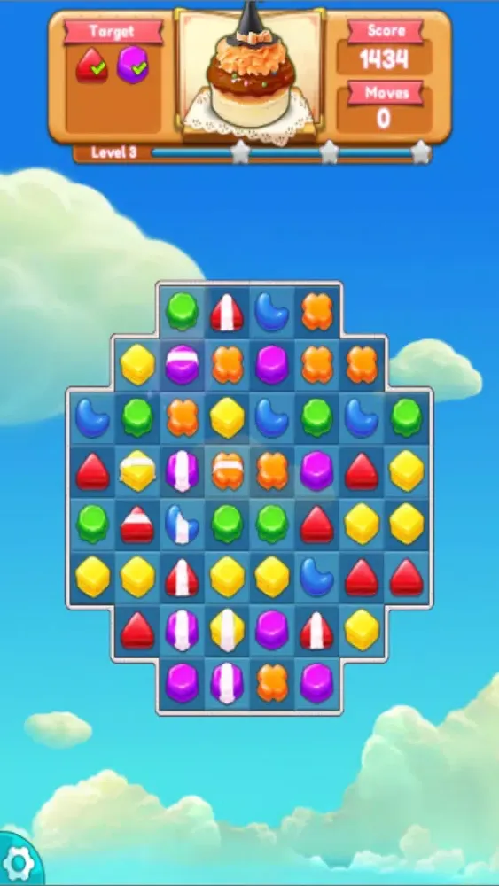 ภาพหน้าจอของ Cookie Crush Jelly Legend : The Sweetest Match-3 Game