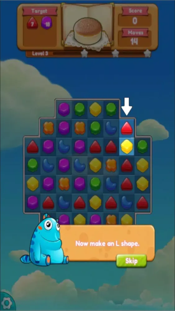 ภาพหน้าจอของ Cookie Crush Jelly Legend : The Sweetest Match-3 Game