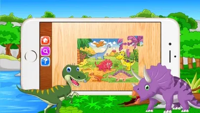 Скриншоты Dinosaur Jigsaw Puzzle Toddler Kids Dino Game Free