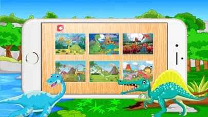 Скриншоты Dinosaur Jigsaw Puzzle Toddler Kids Dino Game Free