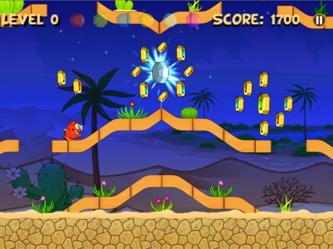 Adventure Monster Run Rush 2d Free Game iPad  スクリーンショット