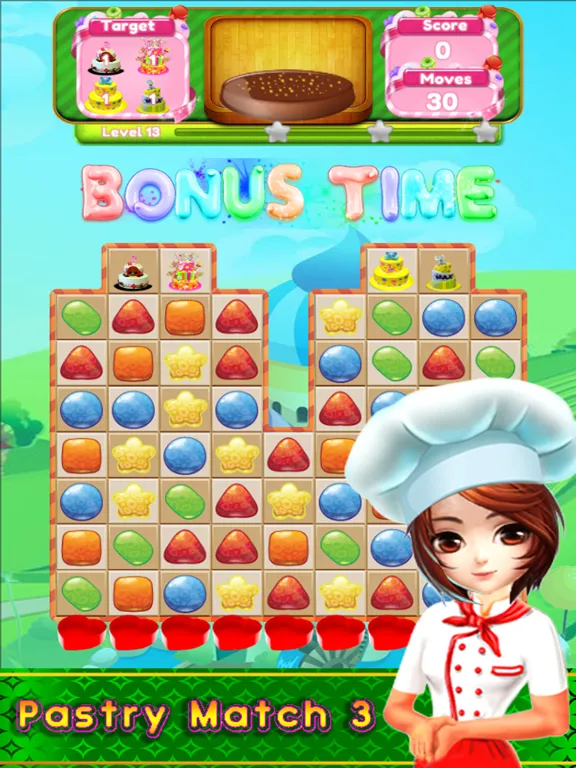 تصاویر Pastry Paradise Picnic : Cookie Castle Chef Bakery Mania iPad 